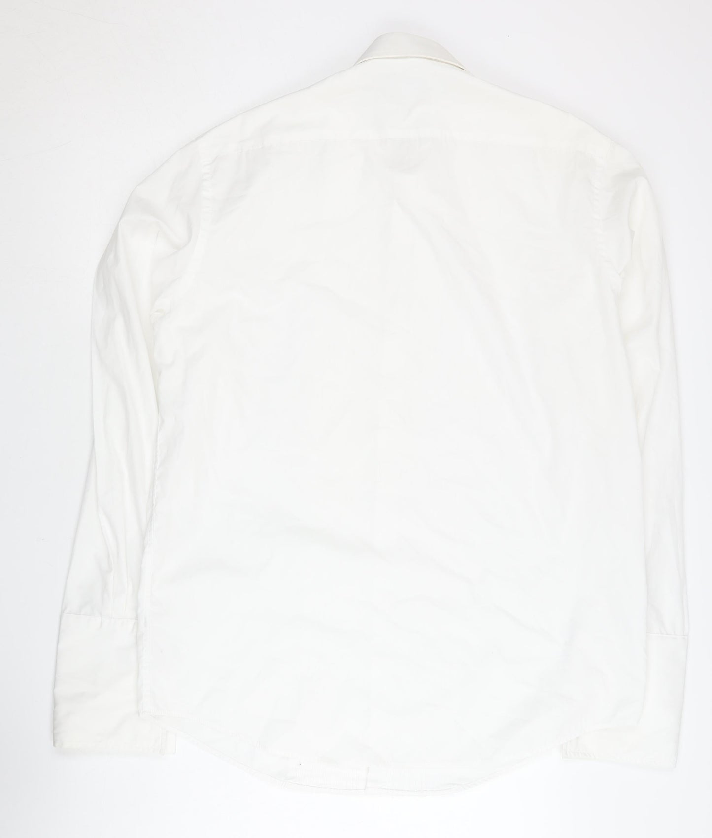 Thomas Nash Men's White Dress Shirt Size 16