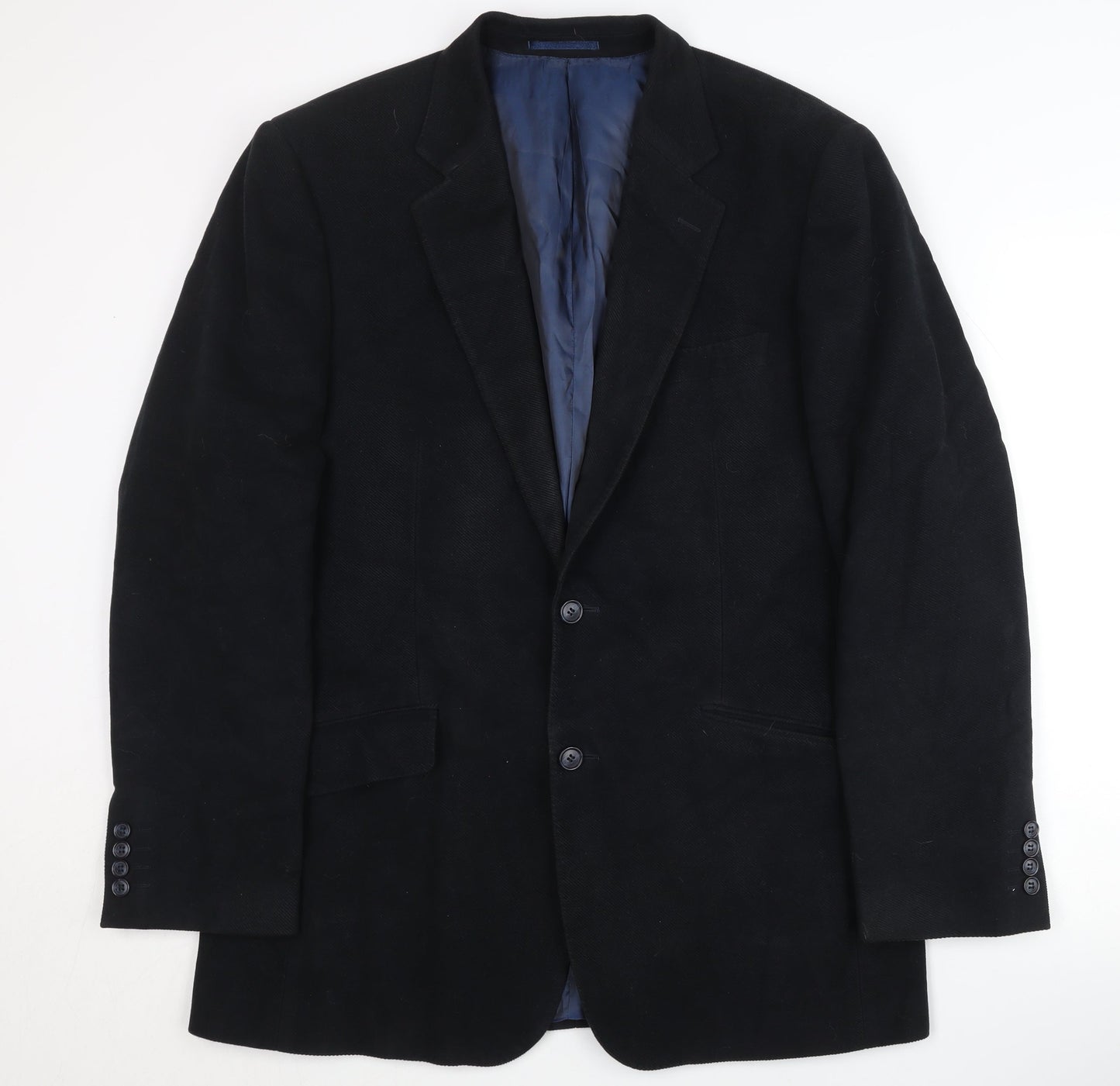 John Lewis Men's Black Blazer 42 Regular Jacket