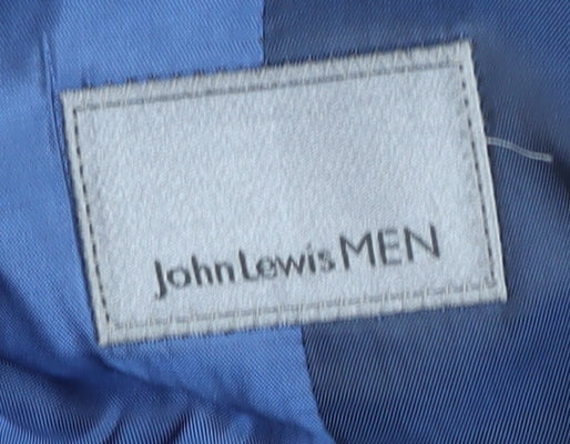 John Lewis Men's Black Blazer 42 Regular Jacket