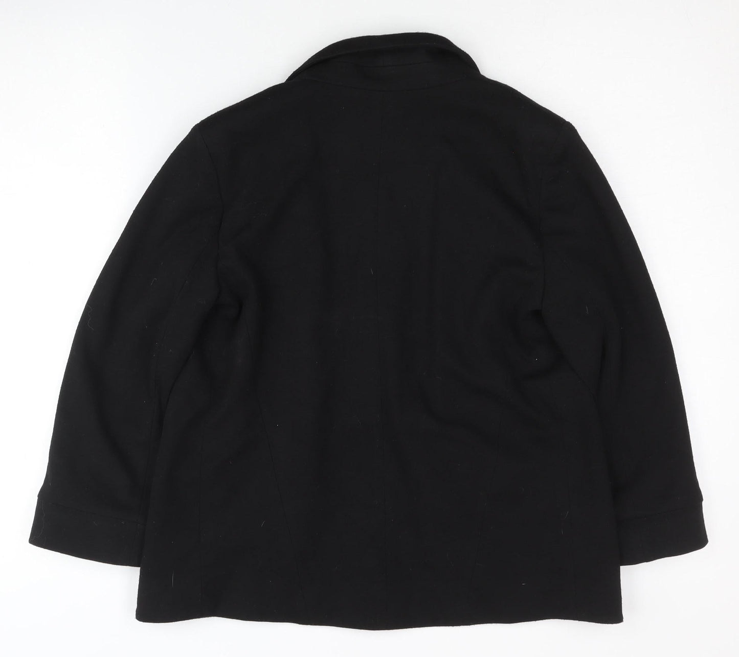 Womens UK Size 8 Topshop Petites Black Blazer