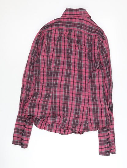 Womens UK Size 10 TM Lewin Red  Button-Up