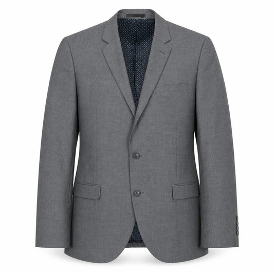Next Men's Grey Blazer, 40R, Business Formal Wear