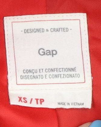 Gap Women's XS Grey Zip Jacket - Polyester, Wool