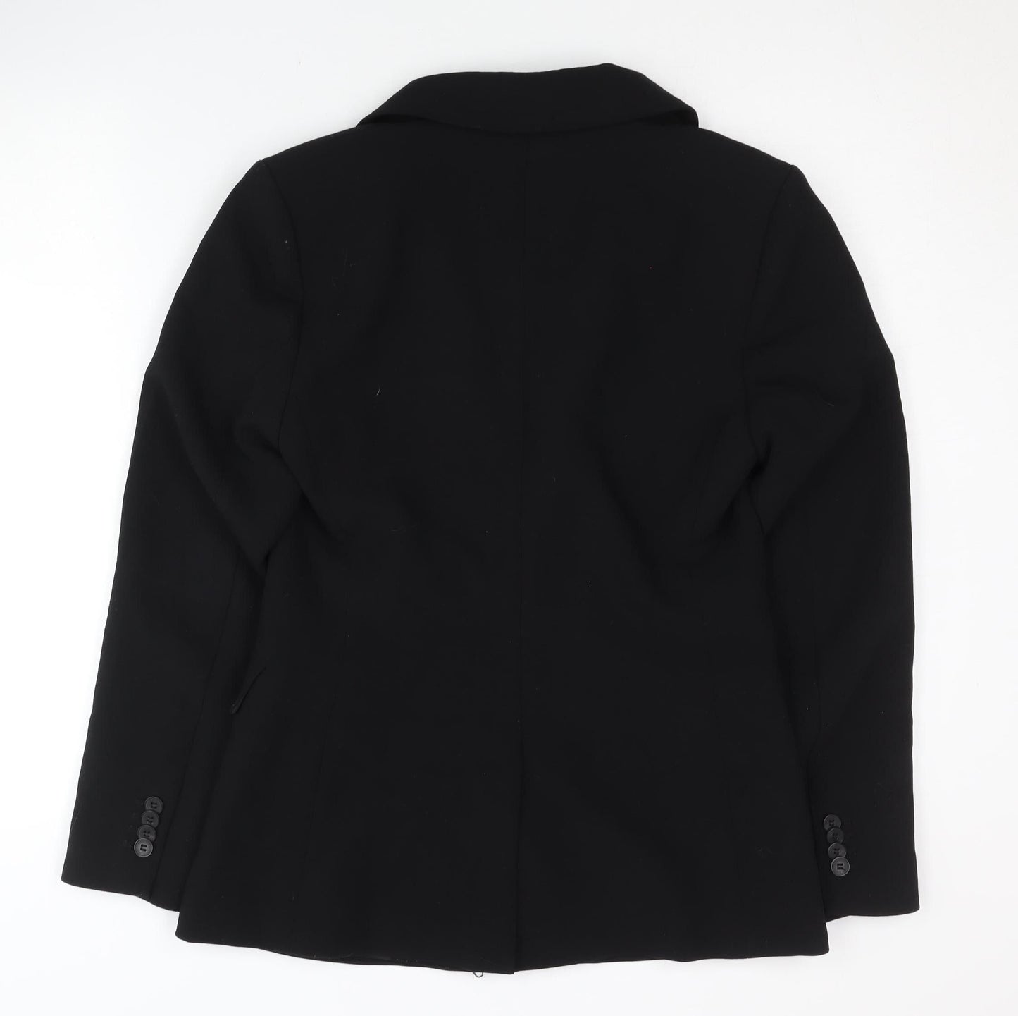 H&M Women's Black Slim Double-Breasted Blazer S