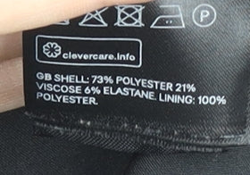 H&M Women's Black Slim Double-Breasted Blazer S