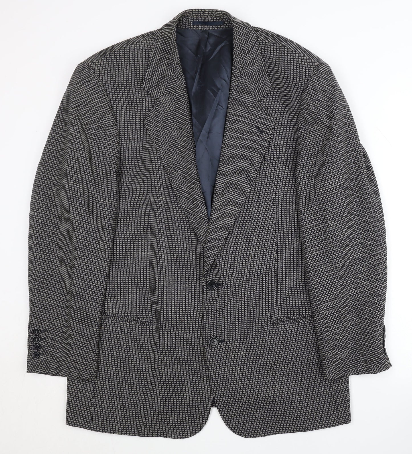Hugo Boss Men's Check Blazer, 40, Classic Style