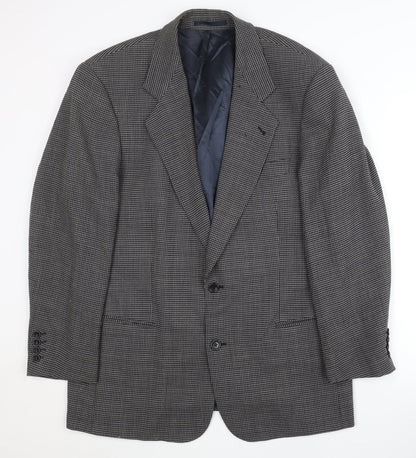 Hugo Boss Men's Check Blazer, 40, Classic Style