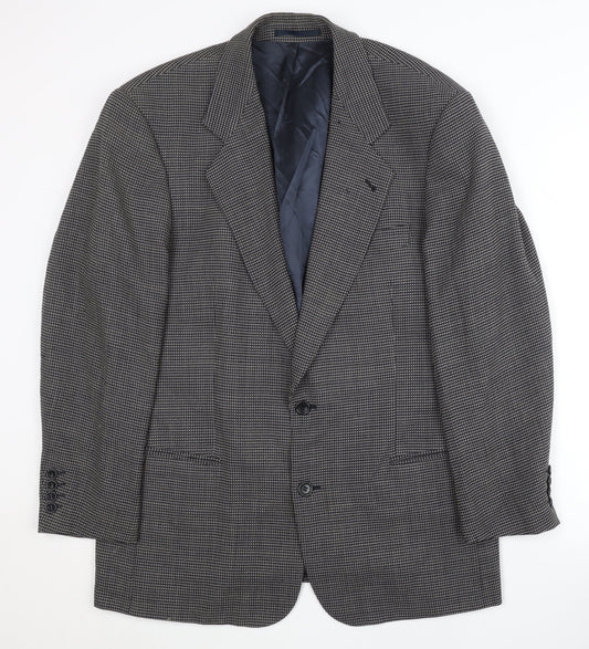 Hugo Boss Men's Check Blazer, 40, Classic Style