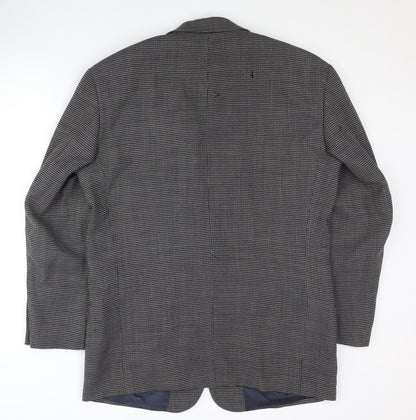 Hugo Boss Men's Check Blazer, 40, Classic Style