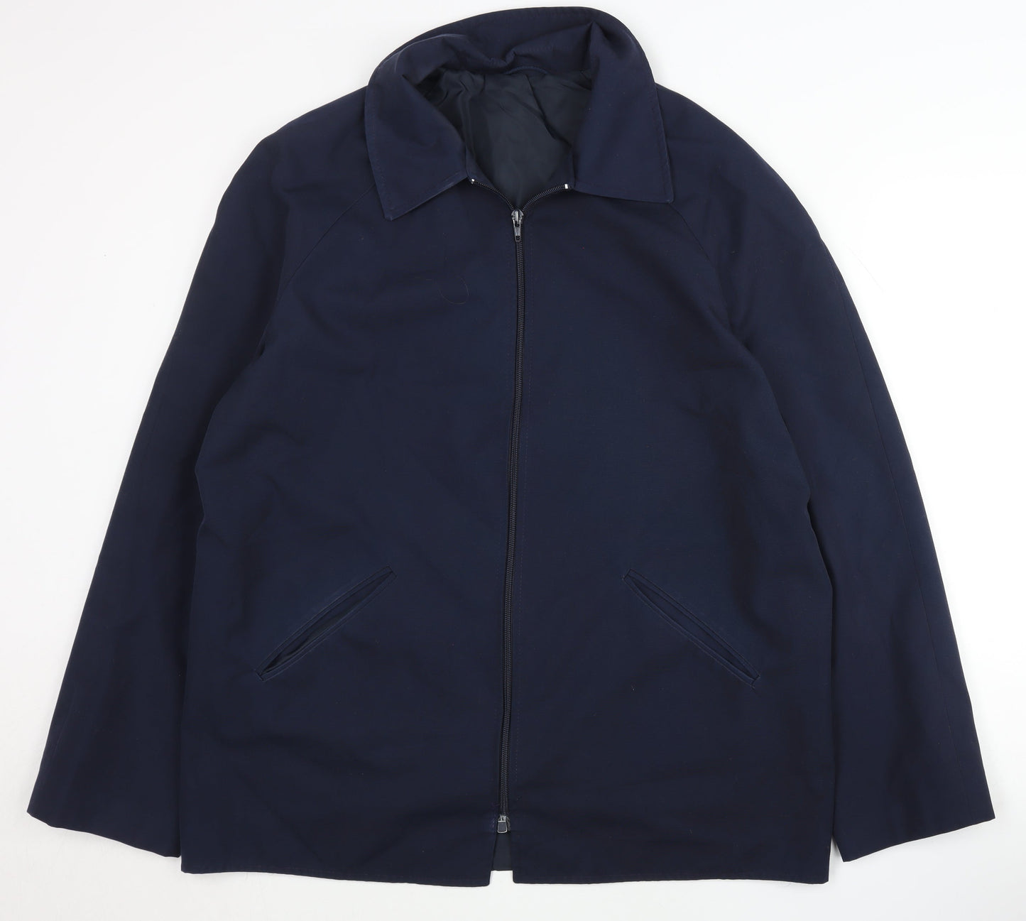 Mens UK Size L St Michael Blue Basic Jacket