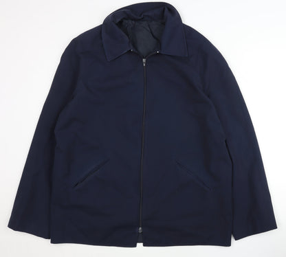 Mens UK Size L St Michael Blue Basic Jacket