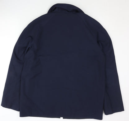 Mens UK Size L St Michael Blue Basic Jacket