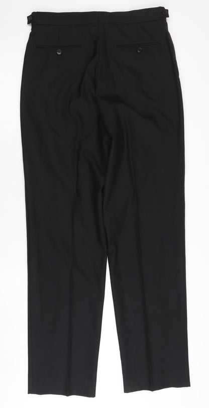 Marks and Spencer Mens Black Trousers 30 in