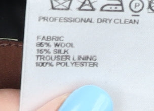 Marks and Spencer Mens Black Trousers 30 in