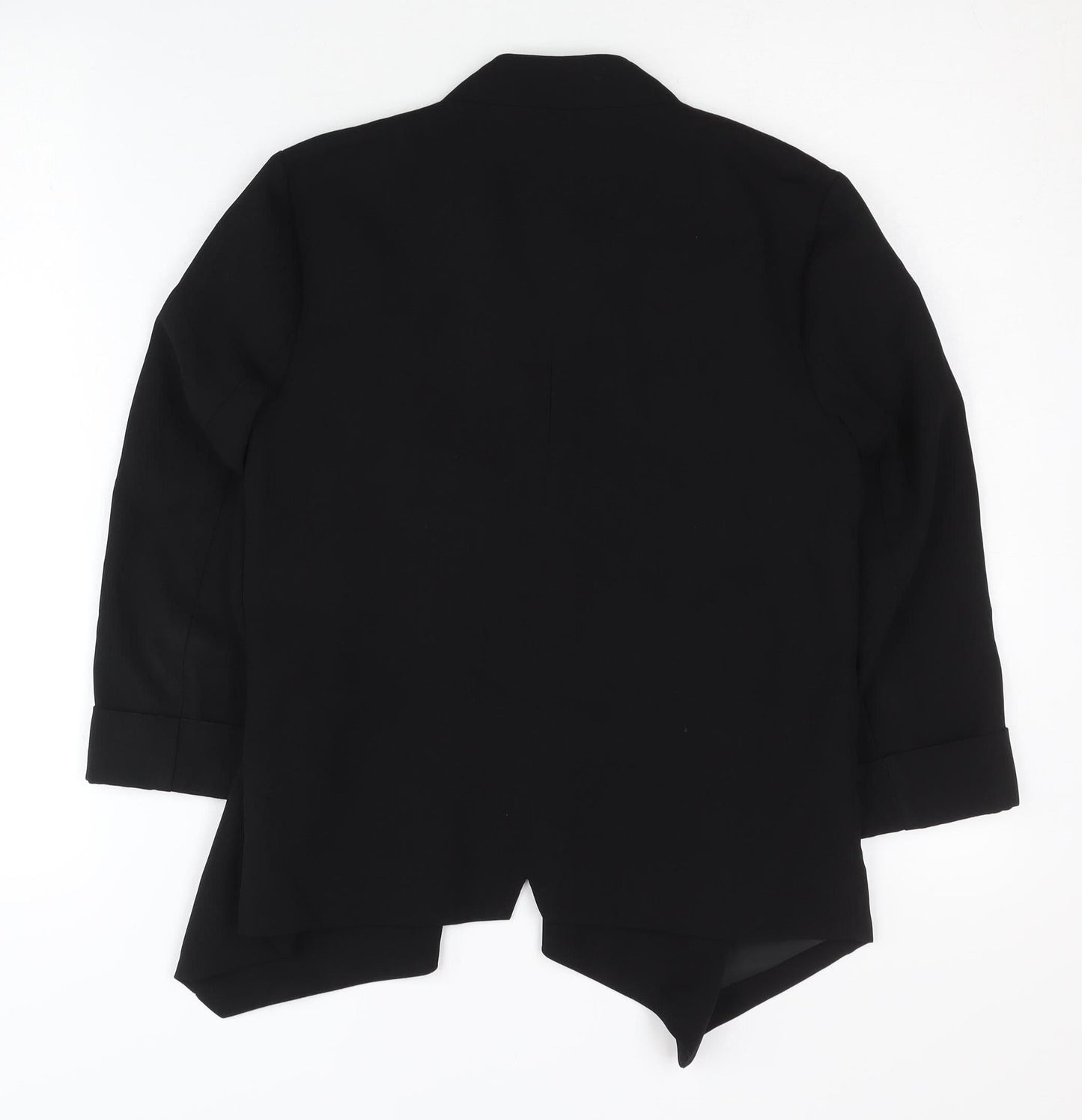 Warehouse Women's Black Blazer UK 8 Regular Fit