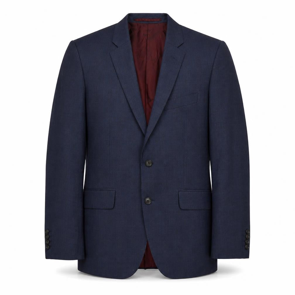 Marks and Spencer Men's Blue Wool Blazer, Size M