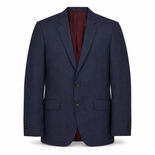 Marks and Spencer Men's Blue Wool Blazer, Size M