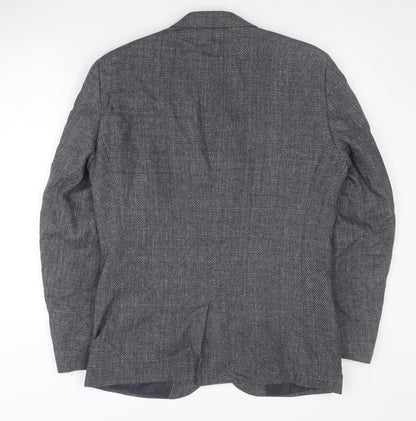 Mens UK Size 38 NEXT Regular Grey Suit Jacket