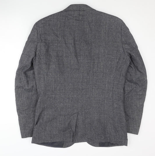 Mens UK Size 38 NEXT Regular Grey Suit Jacket