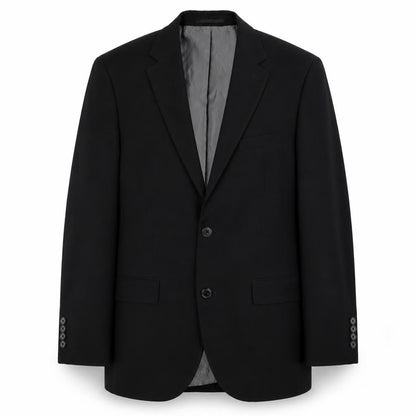 Next Men's Black Regular Fit Blazer, Size 36