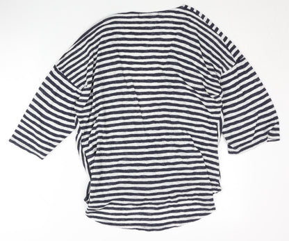 Womens UK Size XL COIN 1804 Black Wrap Jumper