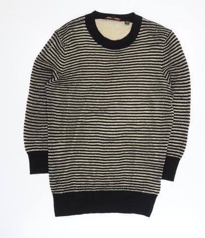 Womens UK Size M Ted Baker Black Pullover Jumper