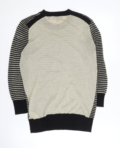 Womens UK Size M Ted Baker Black Pullover Jumper