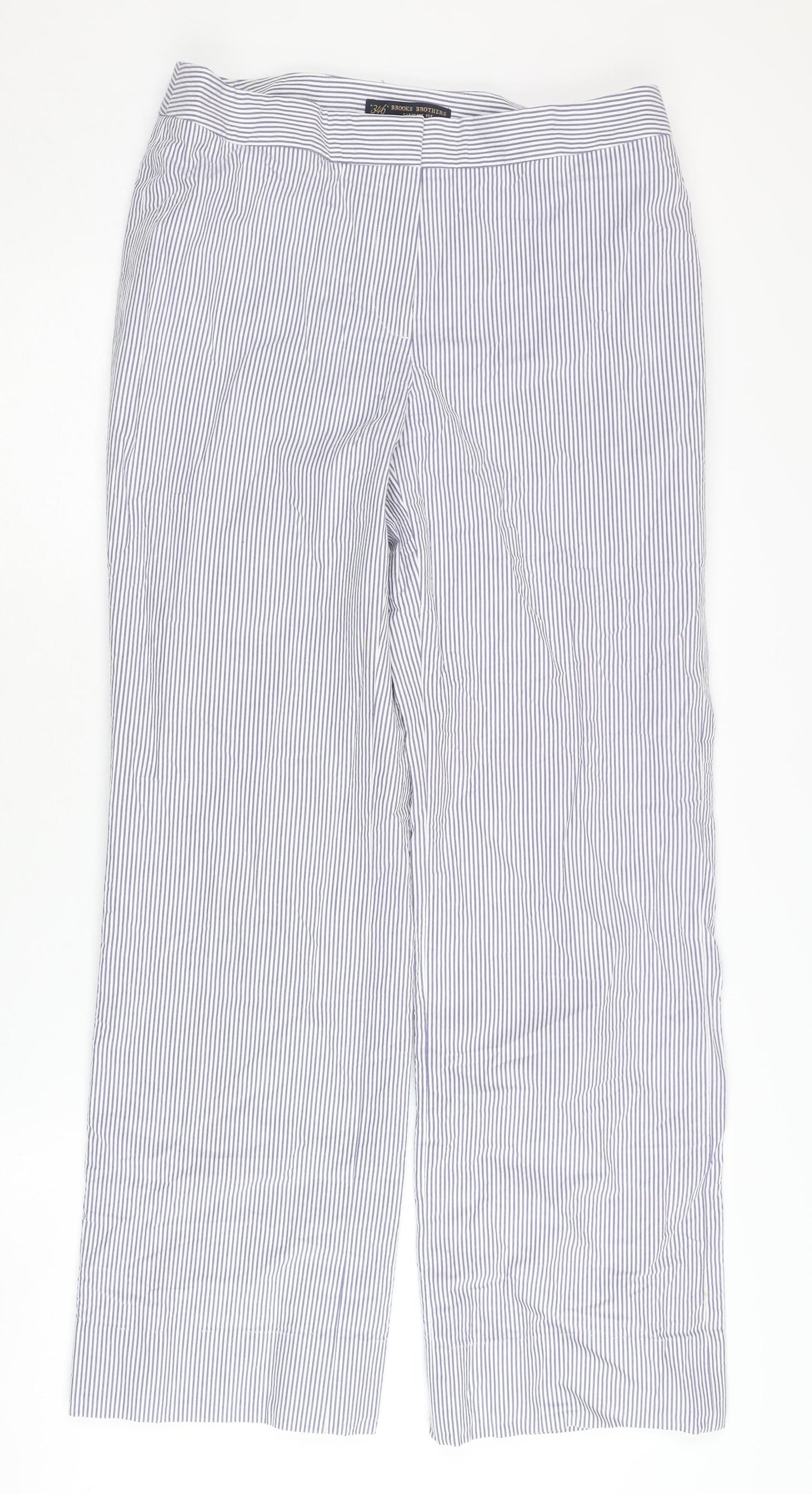 Brooks Brothers Women's Striped Trousers Size 10
