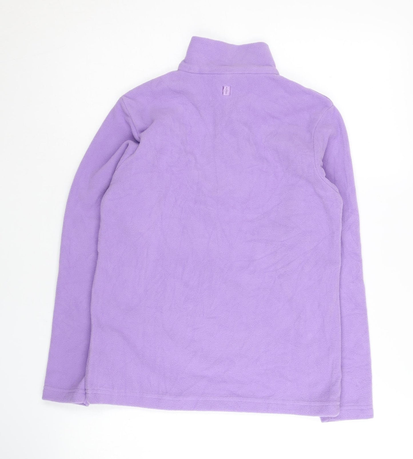 Mountain Warehouse Girls Purple Fleece Pullover Sweatshirt 11-12 Years