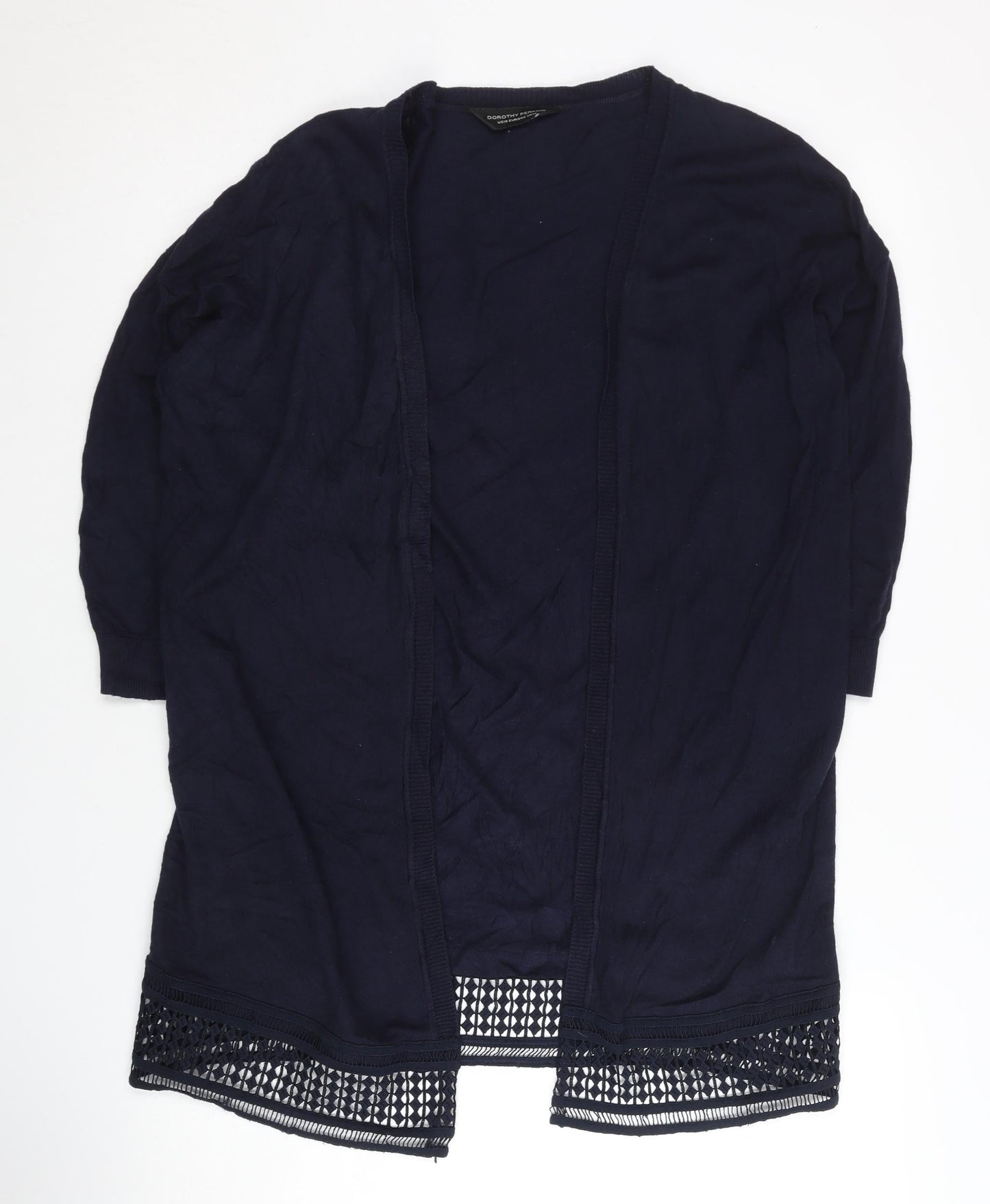 Womens UK Size 14 Dorothy Perkins Blue Cardigan Jumper