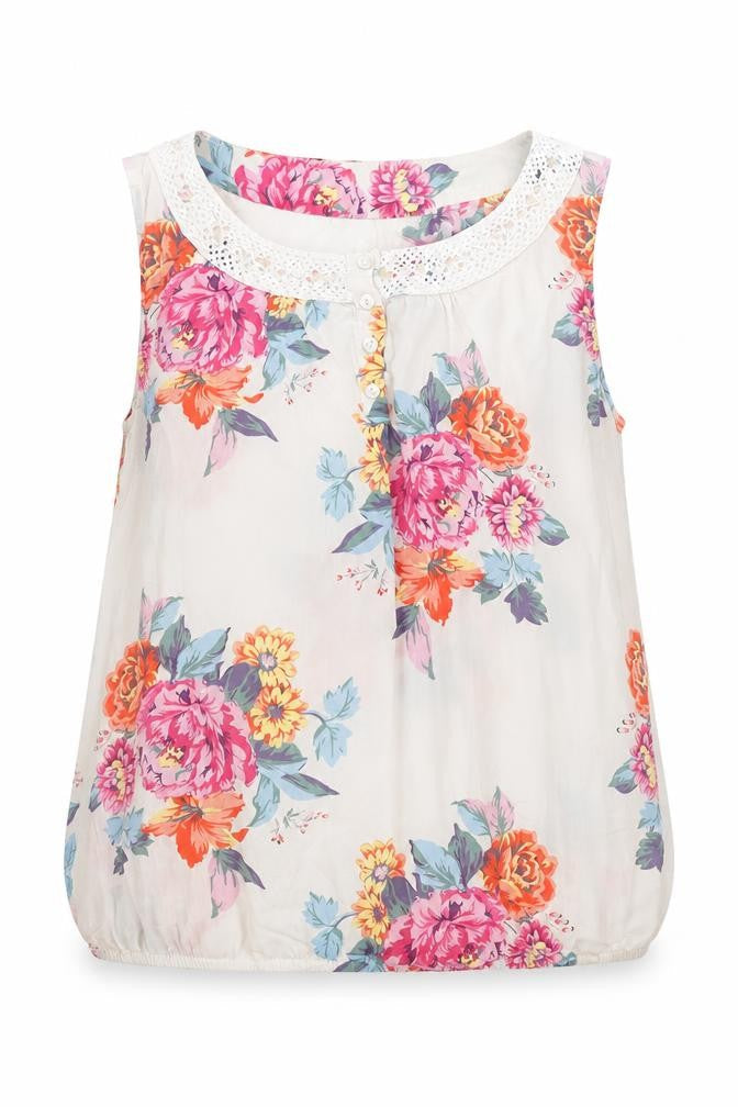 Womens UK Size 8 Dorothy Perkins Multicoloured Basic Blouse