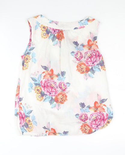 Womens UK Size 8 Dorothy Perkins Multicoloured Basic Blouse