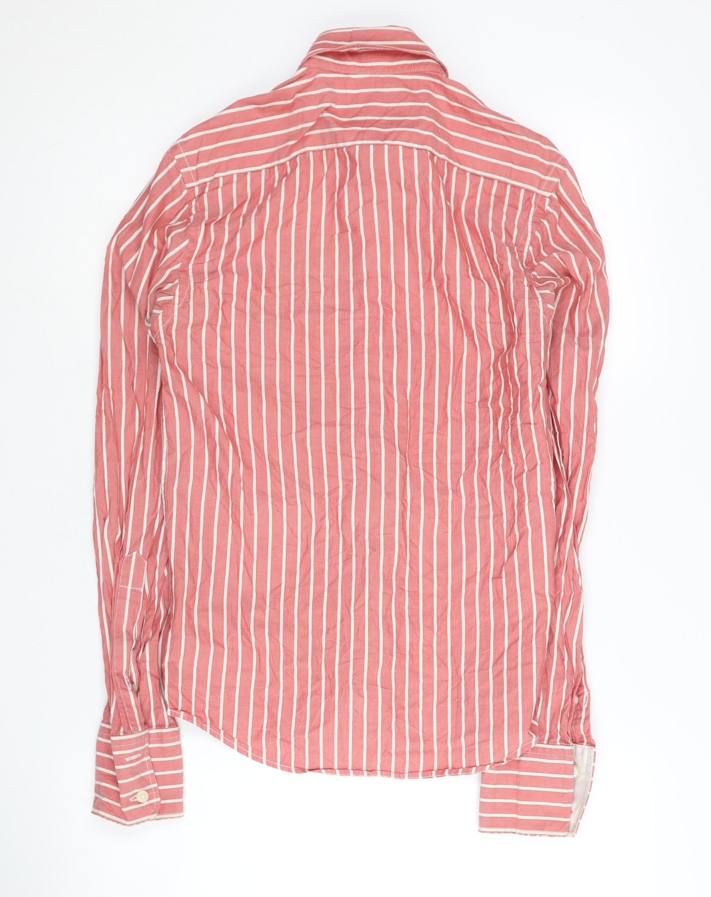 Jack Wills Men's Pink Striped Shirt XS