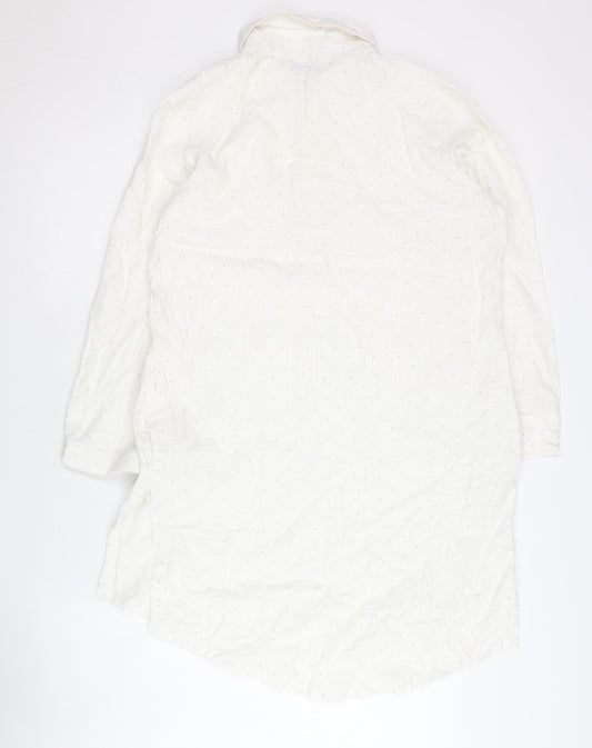 The White Company Women's White S Shirt Dress