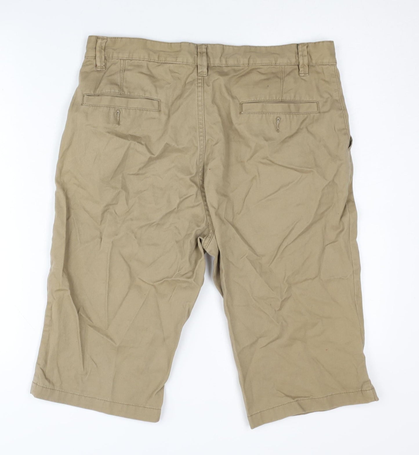 George Men's Beige Chino Shorts Size 32