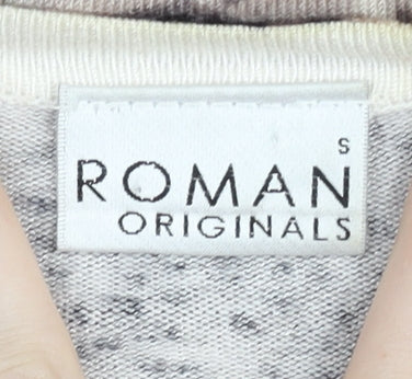 Womens UK Size S Roman Originals Multicoloured Cardigan Jumper