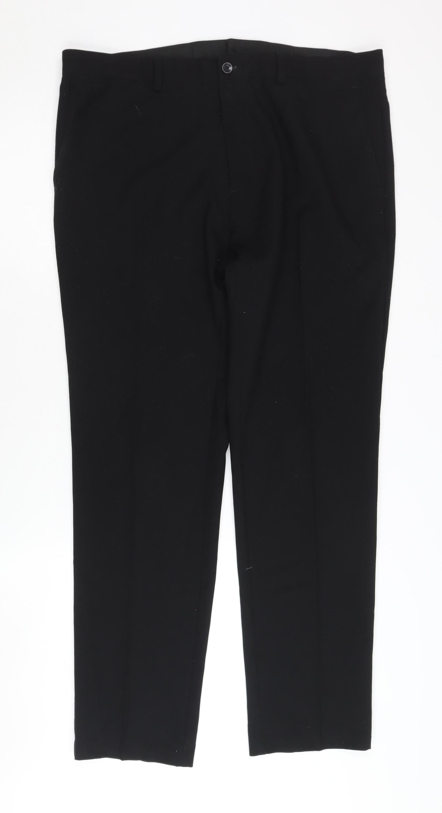 Marks and Spencer Men's Black Skinny Trousers