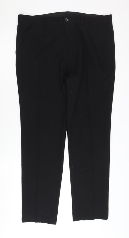 Marks and Spencer Men's Black Skinny Trousers