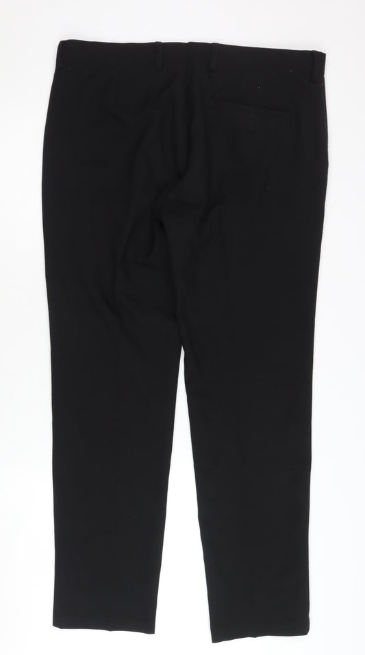 Marks and Spencer Men's Black Skinny Trousers