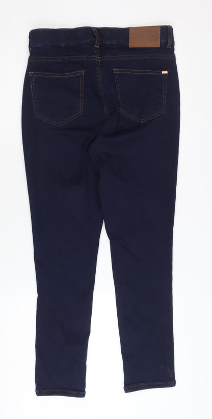 George Women's Blue Skinny Jeans S 10-12 Stretch Slim