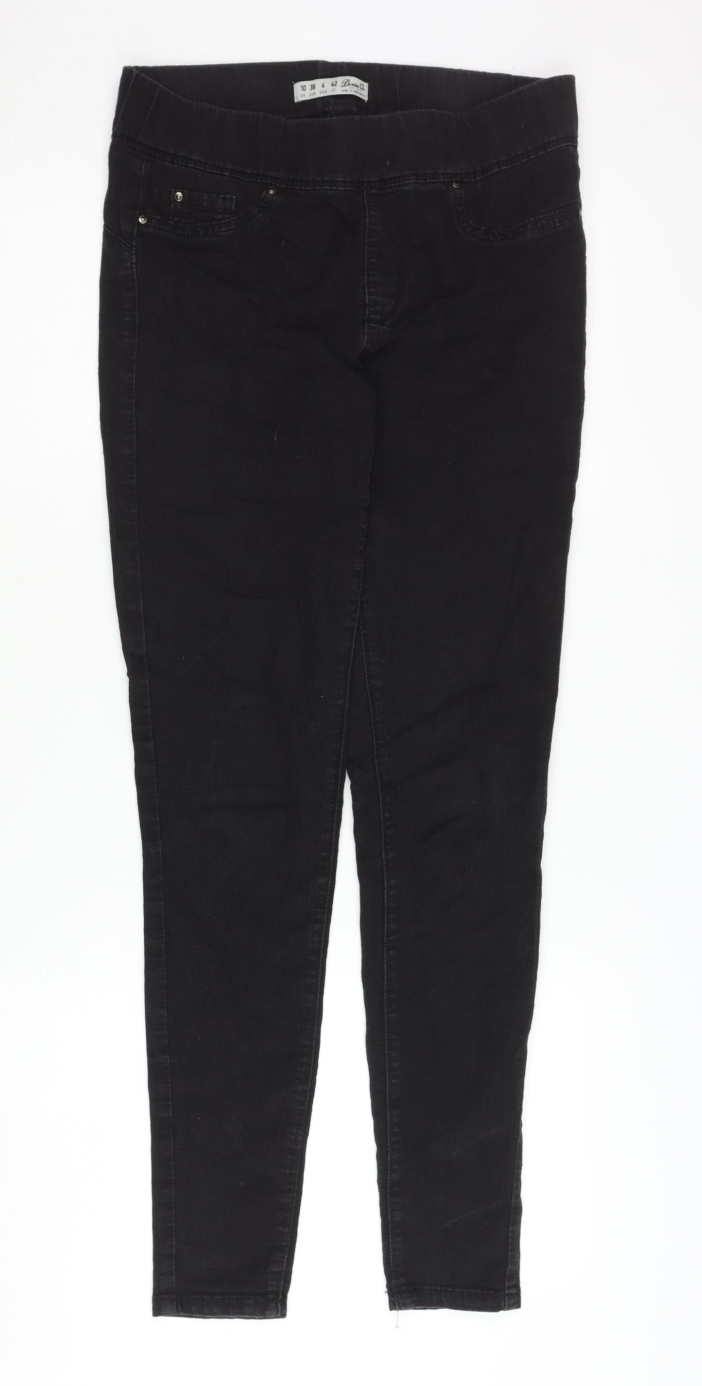 Denim Co. Women's Black Skinny Jeans Size 10