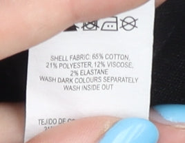 Denim Co. Women's Black Skinny Jeans Size 10