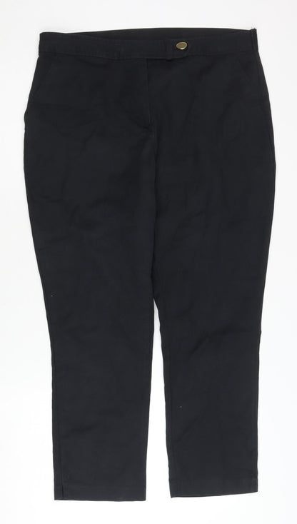 F&F Women's Black Trousers Size 16