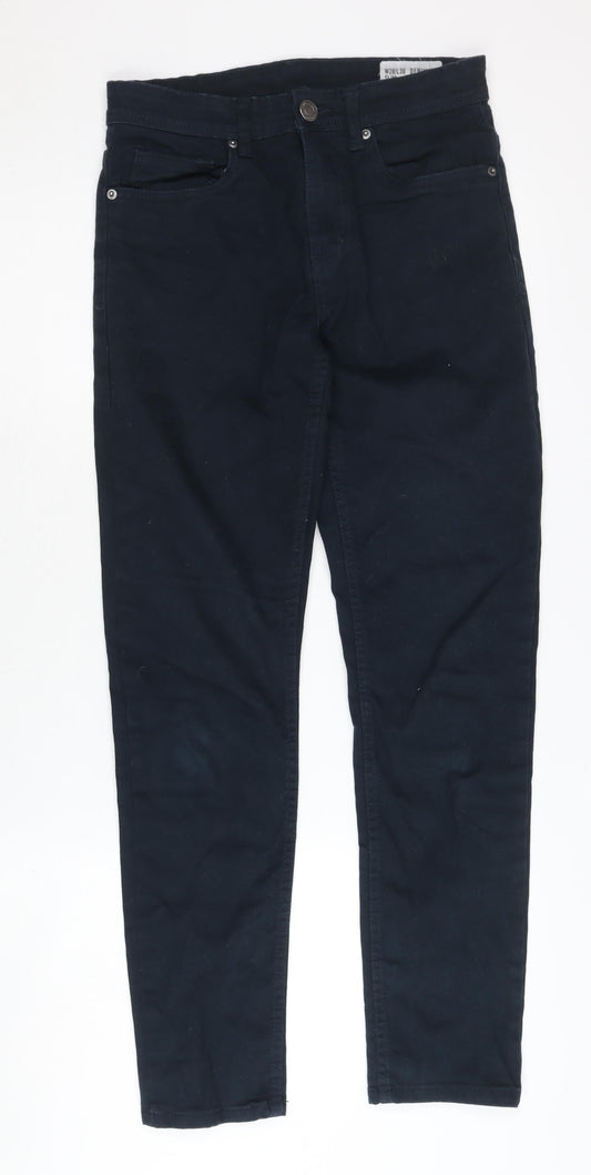 Denim Co. Men's Black Slim Fit Jeans Size 28 L30