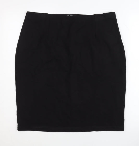 Debenhams Women’s Black Pencil Skirt, Size 16, Elegant Style