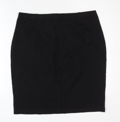 Debenhams Women’s Black Pencil Skirt, Size 16, Elegant Style