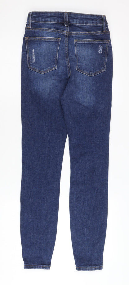 Primark Women’s Blue Skinny Jeans Size 6