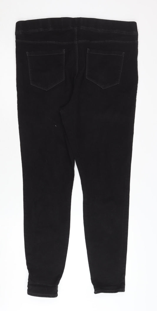 PEP&CO Women's Black Skinny Jeans, Size 16