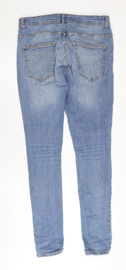 Don't Think Twice Men’s Blue Straight Leg Jeans 36W 34L