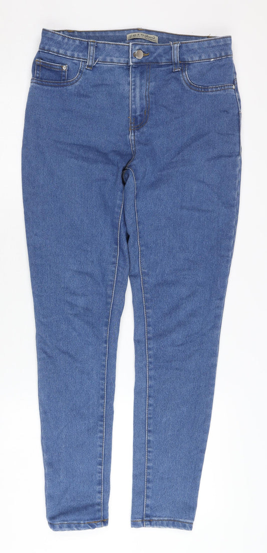 Denim Co. Women's Blue Skinny Jeans Size 8